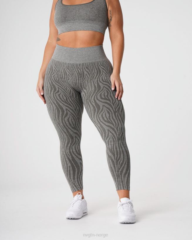sebra sømløse leggings 22RN2T687 kakigrønn Fitness NVGTN kvinner