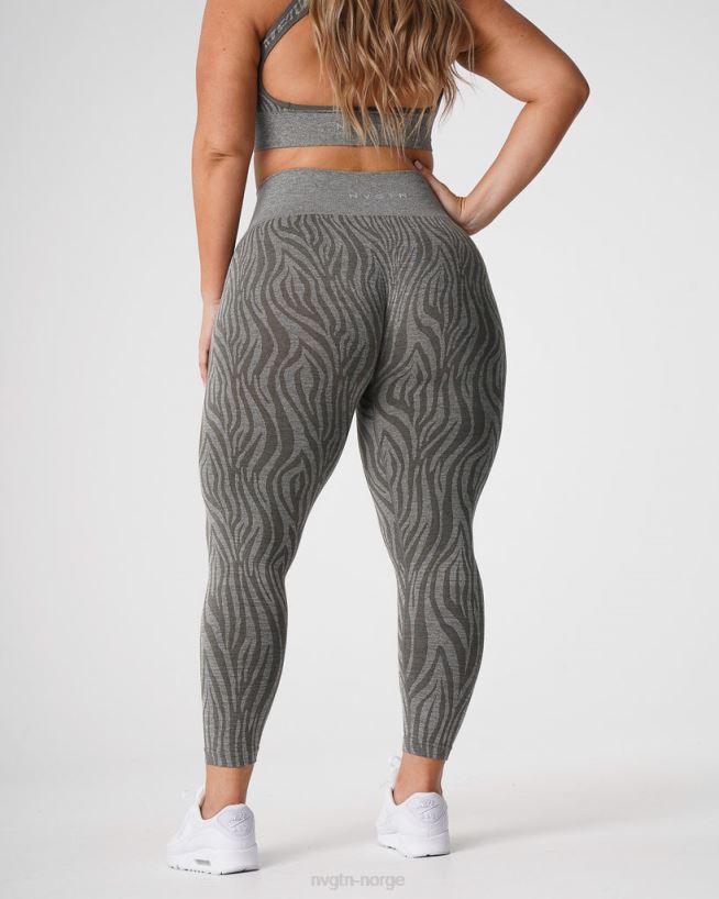 sebra sømløse leggings 22RN2T687 kakigrønn Fitness NVGTN kvinner