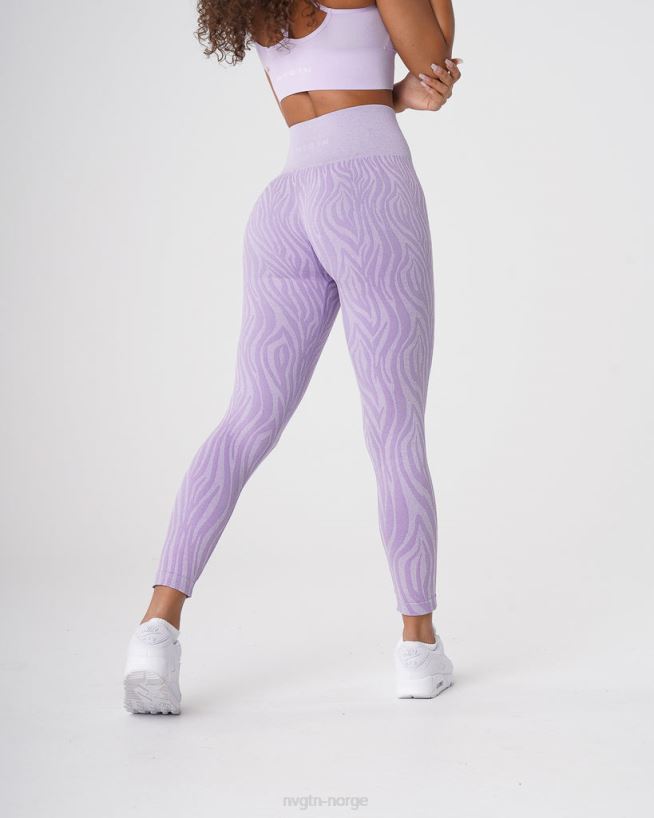 sebra sømløse leggings 22RN2T690 syrin Fitness NVGTN kvinner