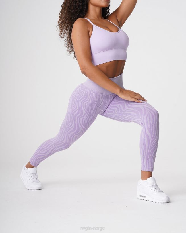 sebra sømløse leggings 22RN2T690 syrin Fitness NVGTN kvinner