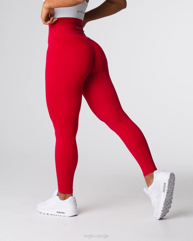 signatur 2.0 leggings 22RN2T551 rødvin Fitness NVGTN kvinner