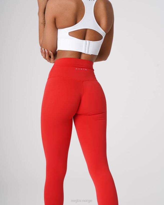 signatur 2.0 leggings 22RN2T652 skarlagenrød Fitness NVGTN kvinner