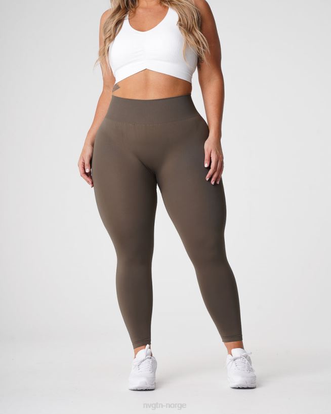 solide sømløse leggings 22RN2T557 oliven Fitness NVGTN kvinner