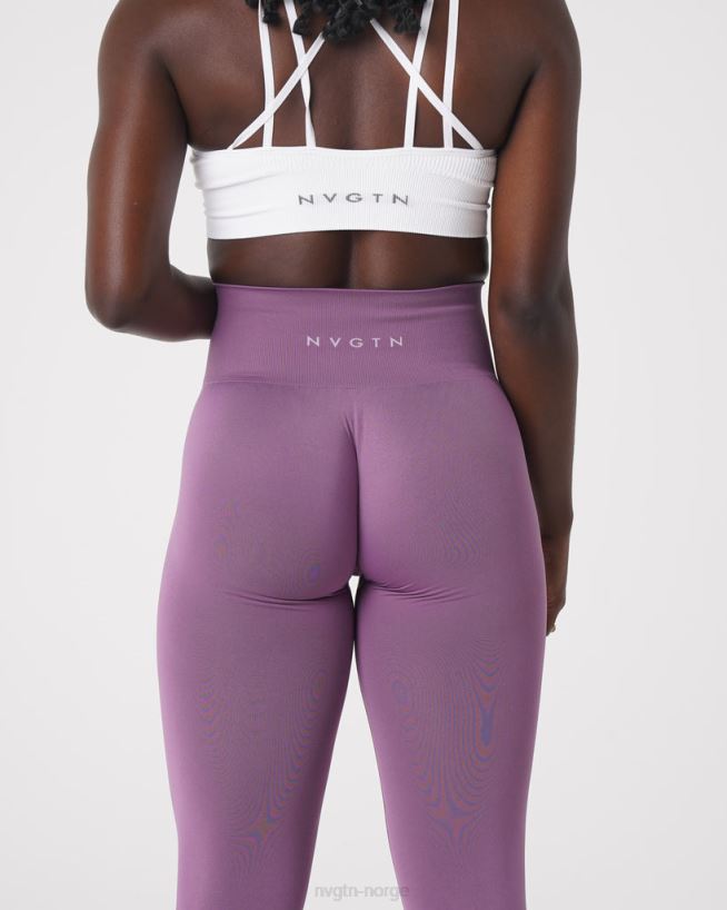 solide sømløse leggings 22RN2T577 orkide Fitness NVGTN kvinner