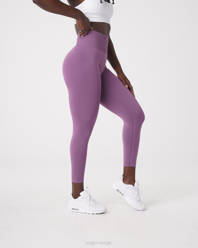 solide sømløse leggings 22RN2T577 orkide Fitness NVGTN kvinner