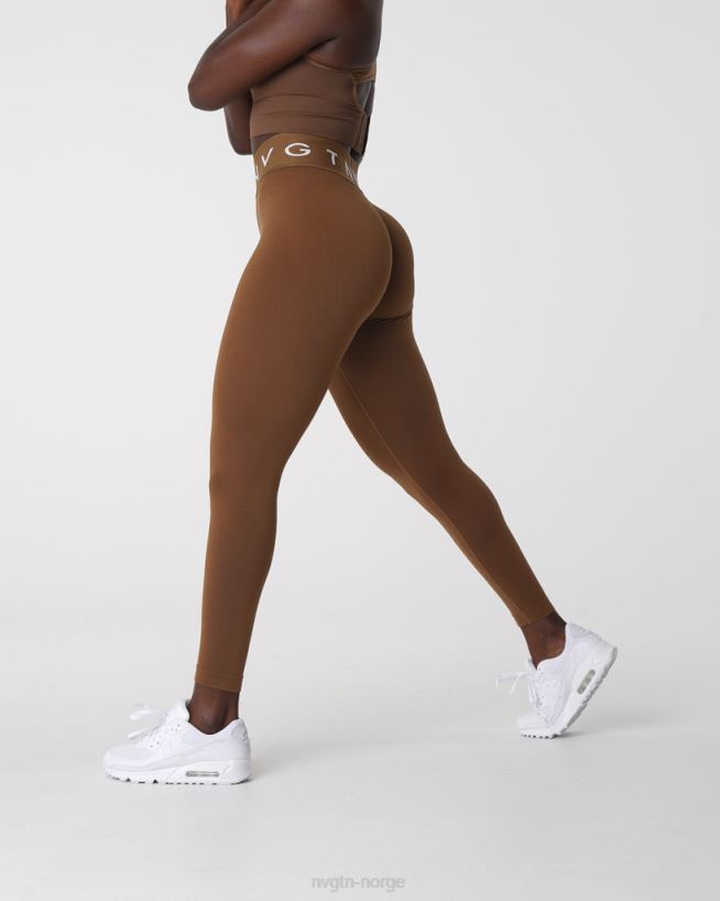 sport sømløse leggings 22RN2T554 mokka Fitness NVGTN kvinner