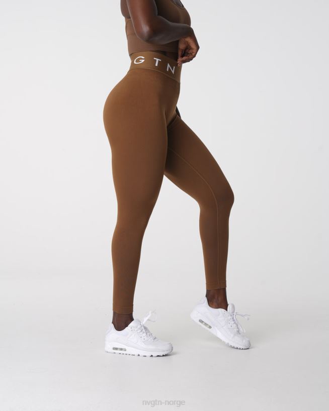 sport sømløse leggings 22RN2T554 mokka Fitness NVGTN kvinner