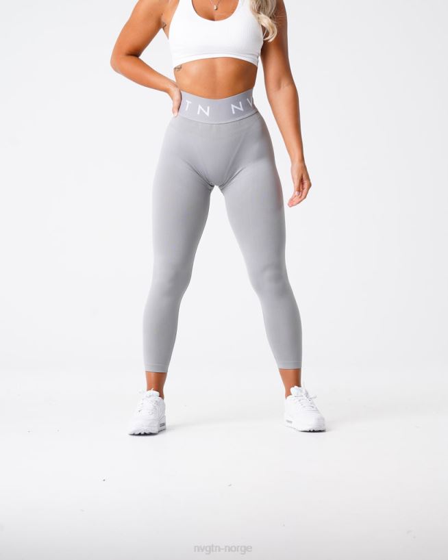 sport sømløse leggings 22RN2T569 lysegrå Fitness NVGTN kvinner