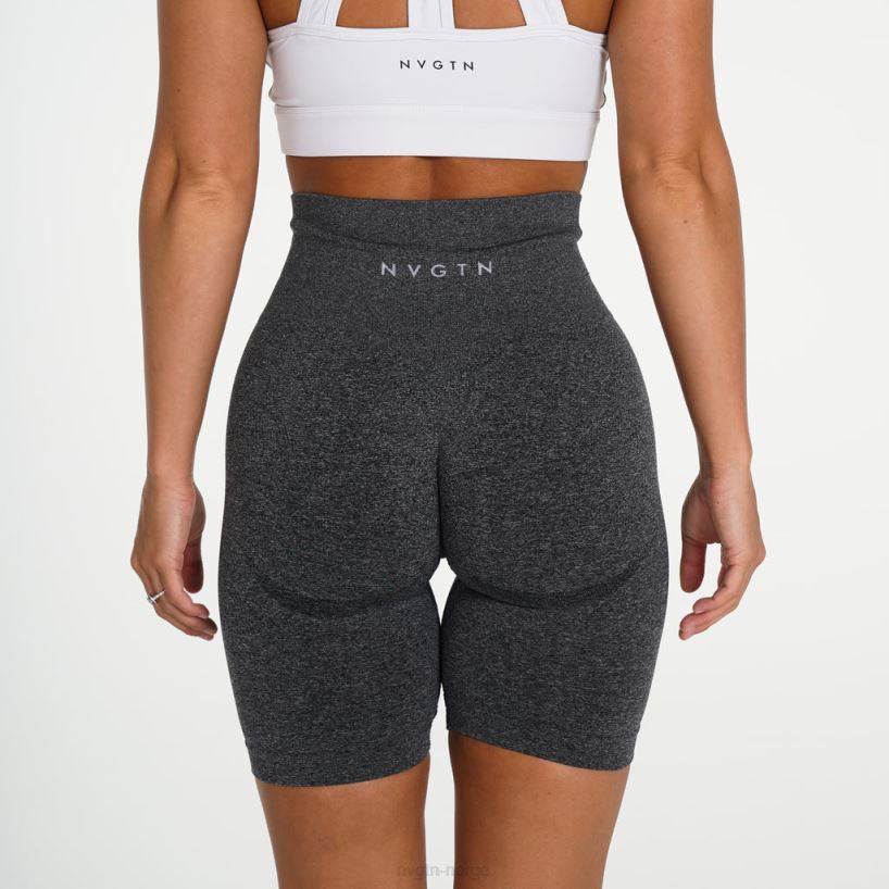 bikershorts 22RN2T477 svartflekkete Fitness NVGTN kvinner