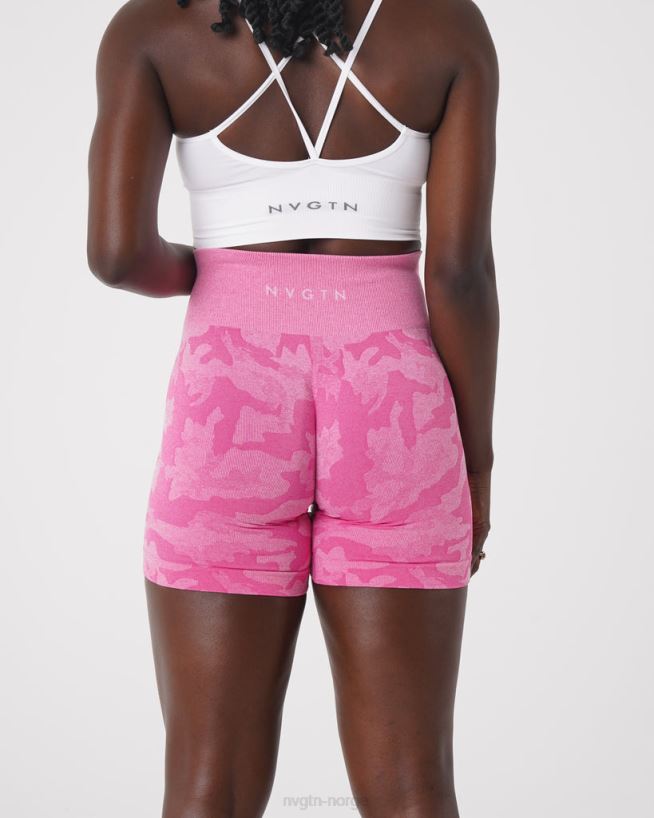 camo sømløse shorts 22RN2T439 tyggegummi rosa Fitness NVGTN kvinner