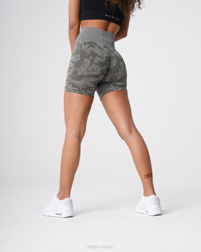 camo sømløse shorts 22RN2T440 kakigrønn Fitness NVGTN kvinner