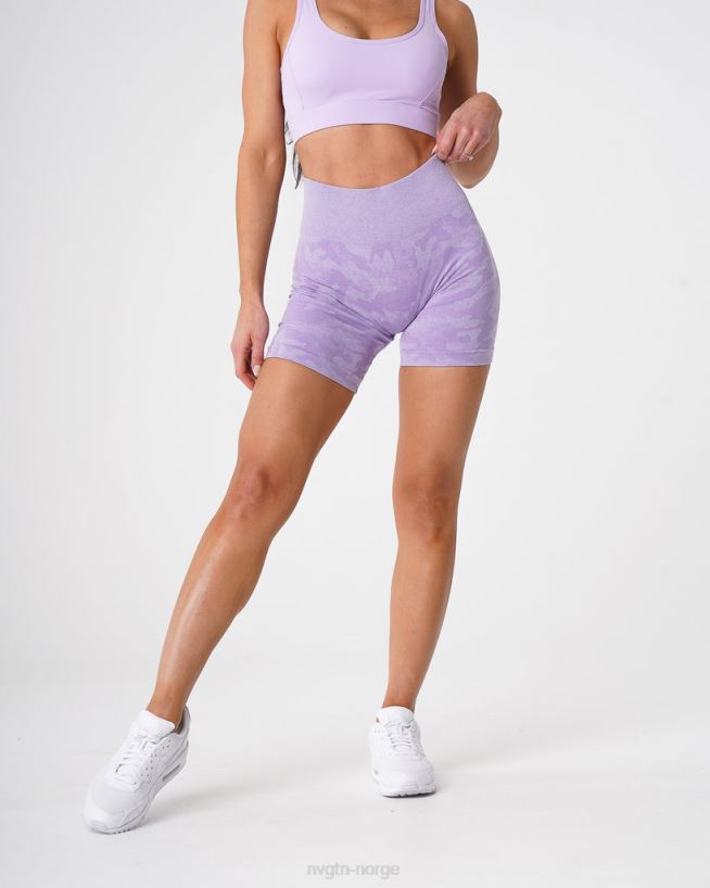 camo sømløse shorts 22RN2T446 syrin Fitness NVGTN kvinner