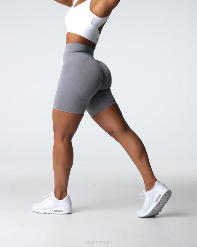 contour 2.0 sømløs shorts 22RN2T317 grå Fitness NVGTN kvinner
