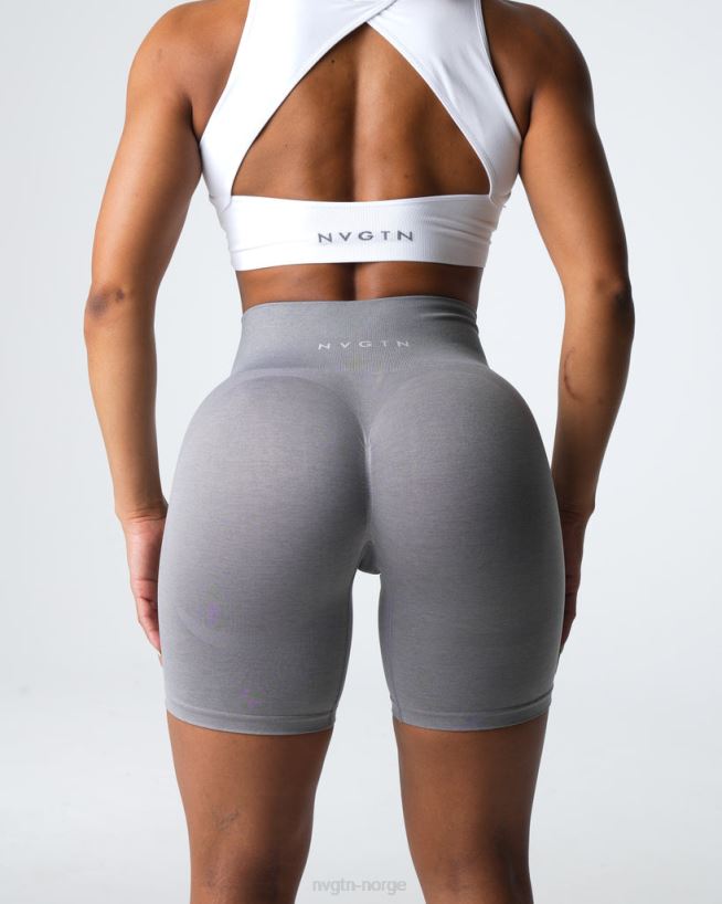 contour 2.0 sømløs shorts 22RN2T317 grå Fitness NVGTN kvinner