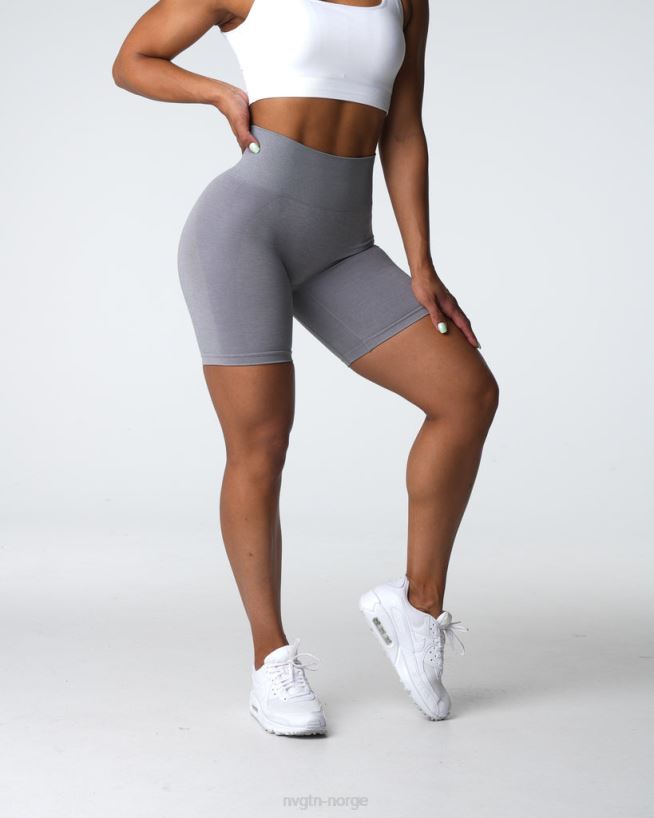 contour 2.0 sømløs shorts 22RN2T317 grå Fitness NVGTN kvinner