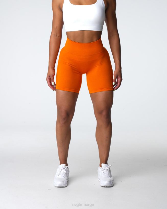 contour 2.0 sømløs shorts 22RN2T318 mandarin Fitness NVGTN kvinner