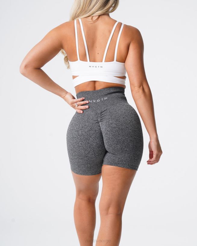 crunch sømløse shorts 22RN2T393 svartflekkete Fitness NVGTN kvinner