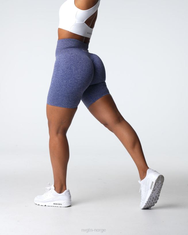 crunch sømløse shorts 22RN2T400 indigo Fitness NVGTN kvinner
