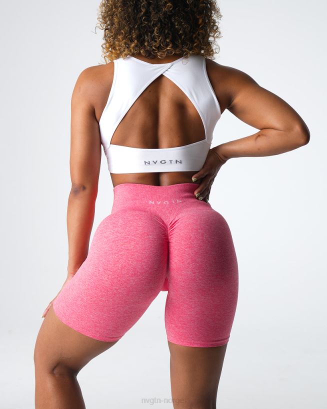 crunch sømløse shorts 22RN2T405 korall Fitness NVGTN kvinner