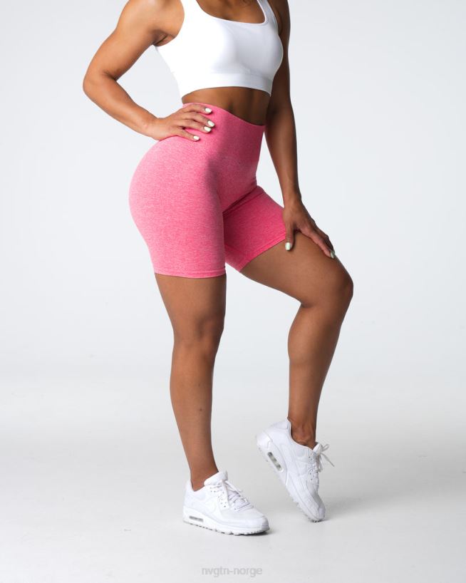 crunch sømløse shorts 22RN2T405 korall Fitness NVGTN kvinner