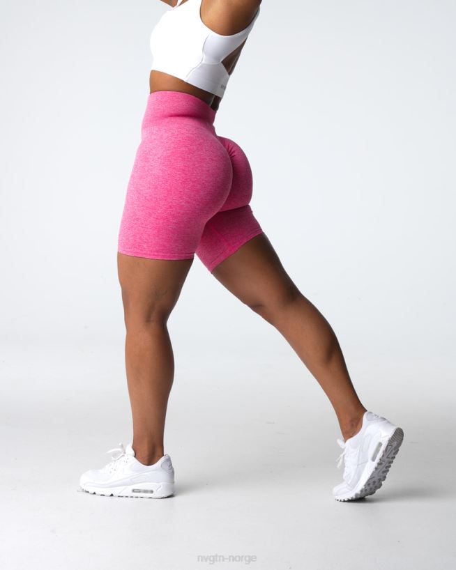 crunch sømløse shorts 22RN2T409 varm rosa Fitness NVGTN kvinner