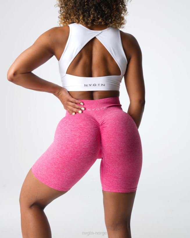 crunch sømløse shorts 22RN2T409 varm rosa Fitness NVGTN kvinner