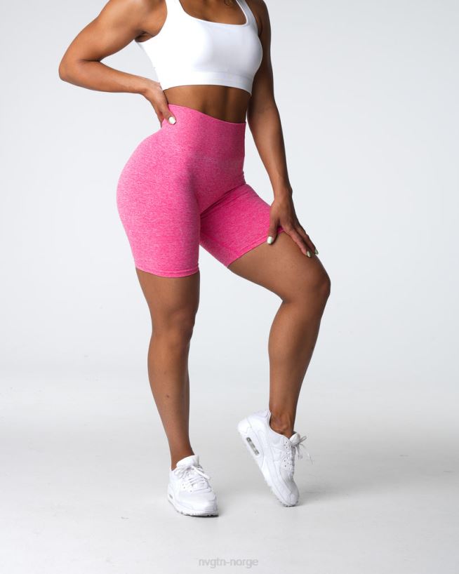 crunch sømløse shorts 22RN2T409 varm rosa Fitness NVGTN kvinner