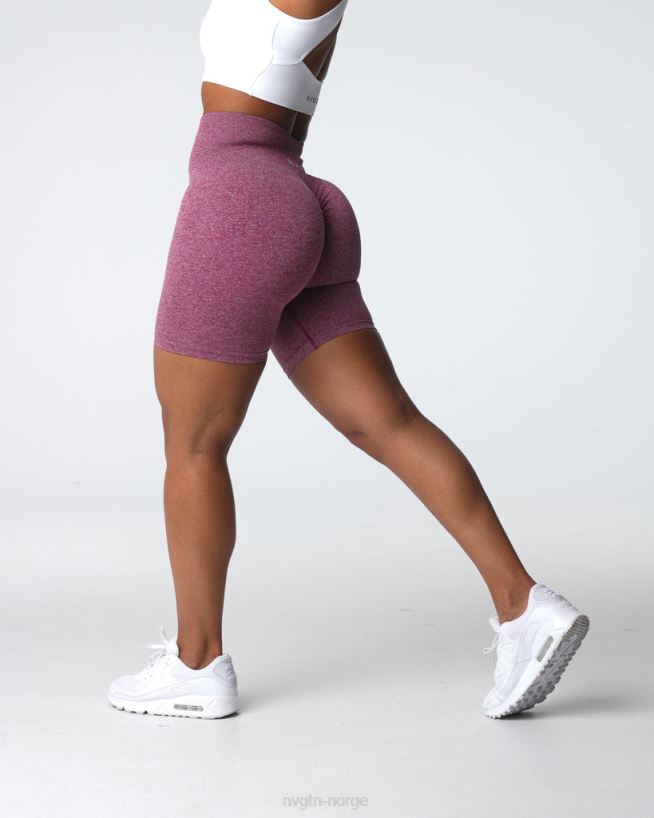 crunch sømløse shorts 22RN2T410 rødbrun Fitness NVGTN kvinner