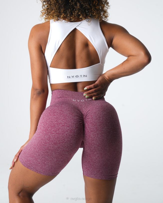 crunch sømløse shorts 22RN2T410 rødbrun Fitness NVGTN kvinner