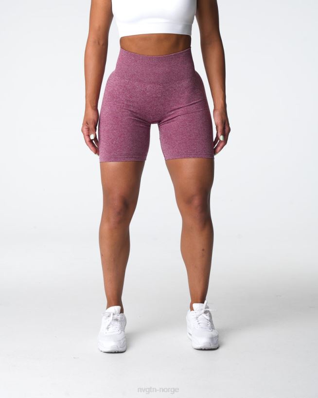 crunch sømløse shorts 22RN2T410 rødbrun Fitness NVGTN kvinner