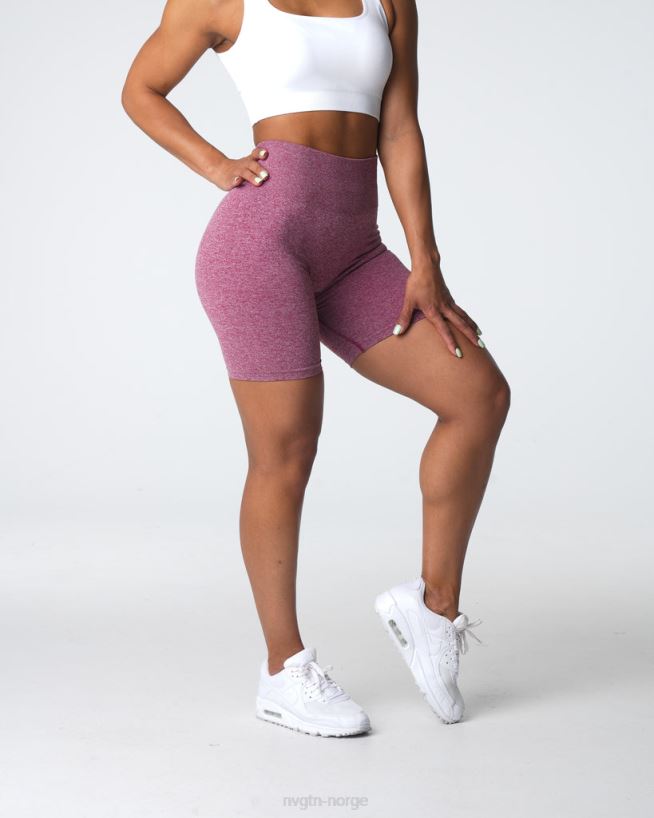 crunch sømløse shorts 22RN2T410 rødbrun Fitness NVGTN kvinner