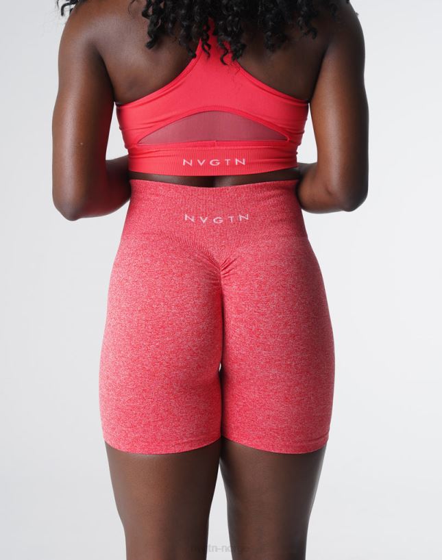 crunch sømløse shorts 22RN2T417 godteri eple Fitness NVGTN kvinner