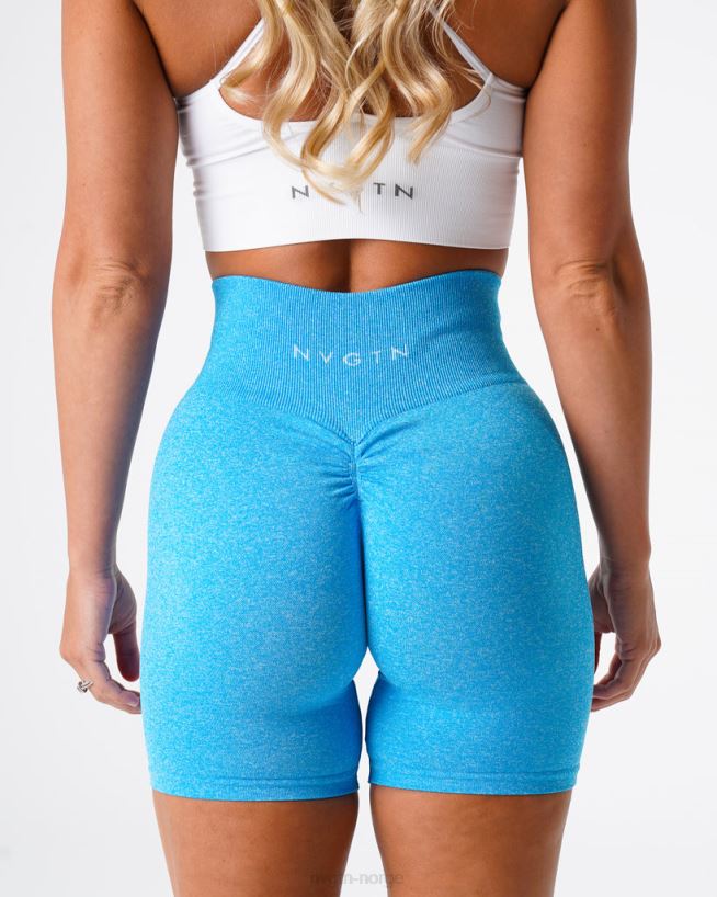 crunch sømløse shorts 22RN2T423 karibisk Fitness NVGTN kvinner