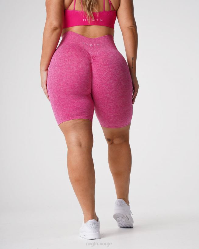 crunch sømløse shorts 22RN2T427 fuchsia Fitness NVGTN kvinner