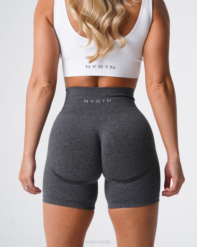 kontur sømløse shorts 22RN2T321 svartflekkete Fitness NVGTN kvinner