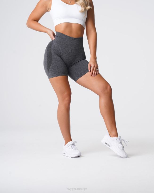 kontur sømløse shorts 22RN2T321 svartflekkete Fitness NVGTN kvinner