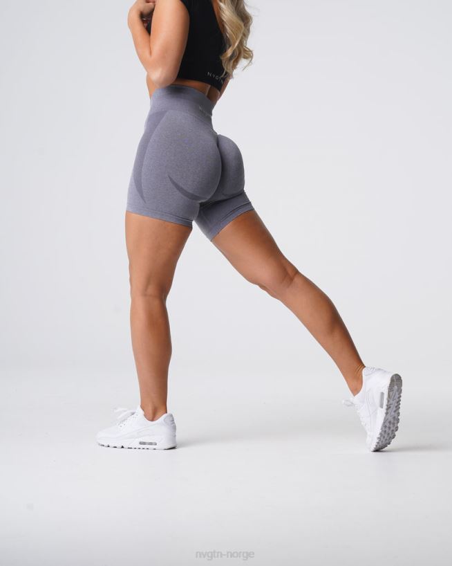 kontur sømløse shorts 22RN2T322 grå Fitness NVGTN kvinner
