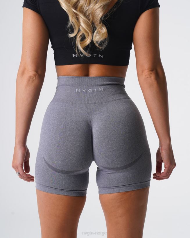 kontur sømløse shorts 22RN2T322 grå Fitness NVGTN kvinner