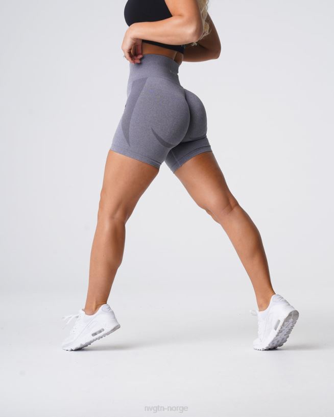 kontur sømløse shorts 22RN2T322 grå Fitness NVGTN kvinner