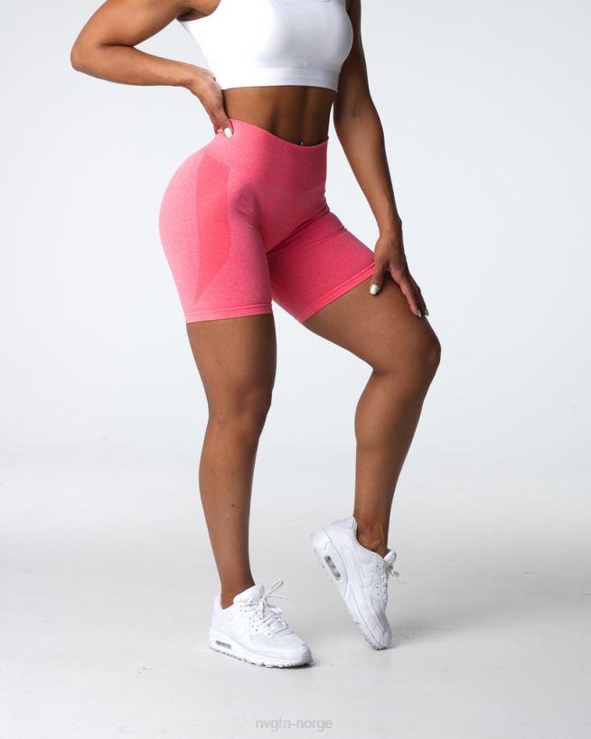 kontur sømløse shorts 22RN2T333 korall Fitness NVGTN kvinner