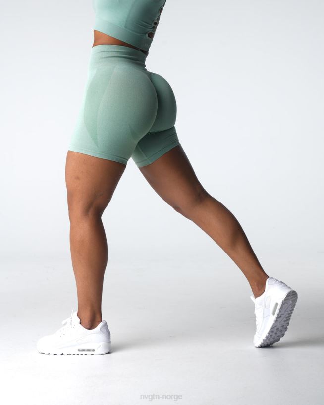 kontur sømløse shorts 22RN2T339 salvie grønn Fitness NVGTN kvinner