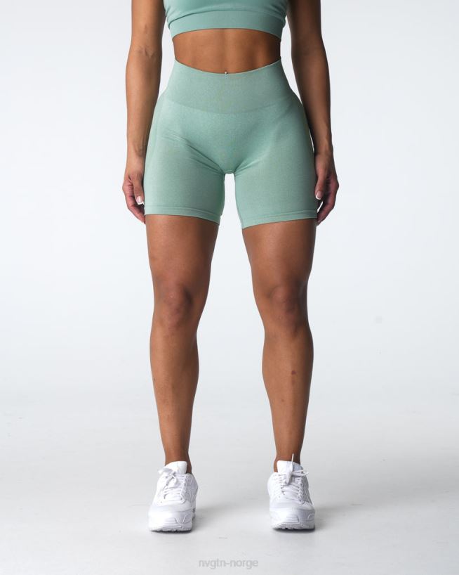 kontur sømløse shorts 22RN2T339 salvie grønn Fitness NVGTN kvinner