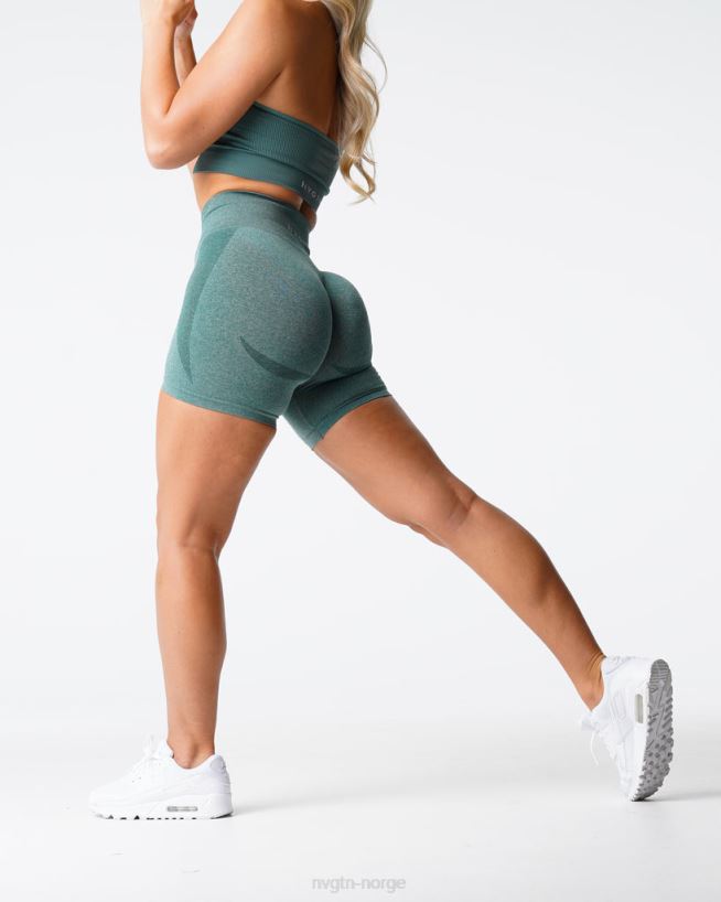 kontur sømløse shorts 22RN2T345 Skoggrønn Fitness NVGTN kvinner