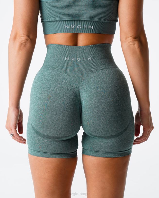 kontur sømløse shorts 22RN2T345 Skoggrønn Fitness NVGTN kvinner