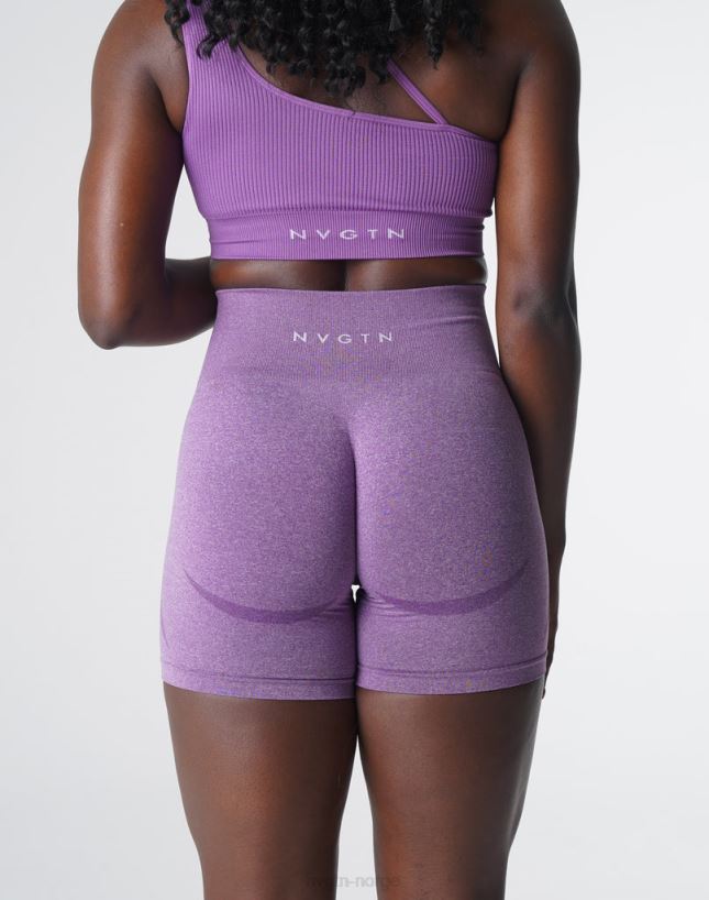 kontur sømløse shorts 22RN2T355 fiolett Fitness NVGTN kvinner