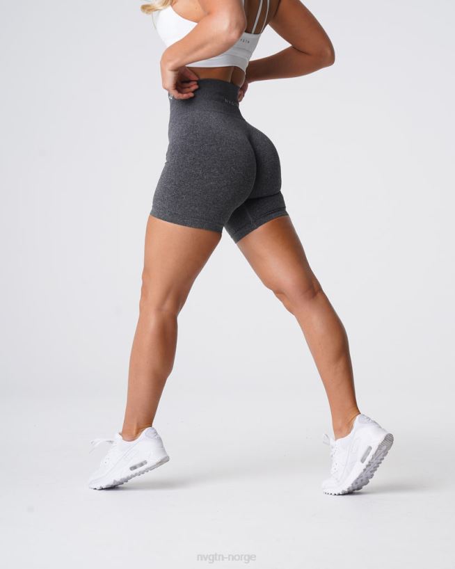 pro sømløse shorts 22RN2T357 svartflekkete Fitness NVGTN kvinner