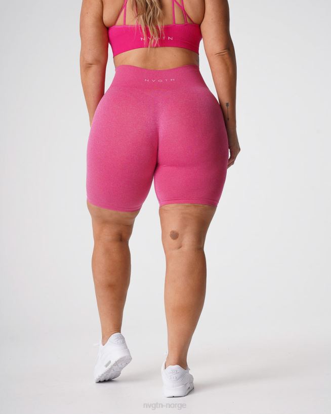 pro sømløse shorts 22RN2T369 fuchsia Fitness NVGTN kvinner