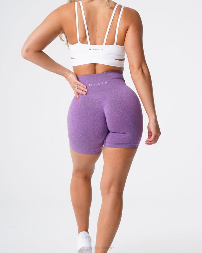 pro sømløse shorts 22RN2T373 fiolett Fitness NVGTN kvinner
