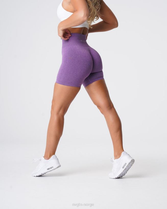 pro sømløse shorts 22RN2T373 fiolett Fitness NVGTN kvinner