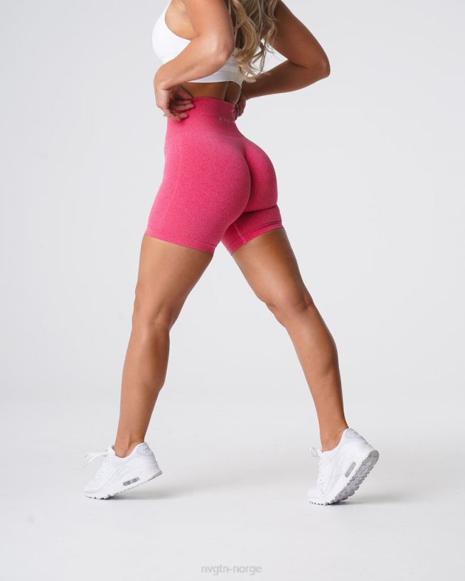 pro sømløse shorts 22RN2T375 varm rosa Fitness NVGTN kvinner